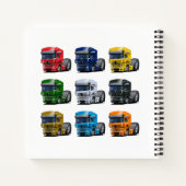 Carnet Camion de dessin (Dos)