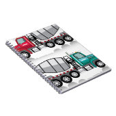 Carnet Camion de mélangeur concret (Côté Droit)