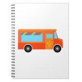 Carnet Camion de nourriture (Devant)