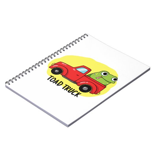 Carnet Camion de remorque Funny Tow Truck Pun (Côté gauche)