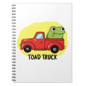 Carnet Camion de remorque Funny Tow Truck Pun (Devant)