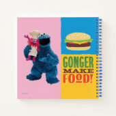 Carnet Camion fourré de Cookie Monster | Gonger Make Food (Dos)