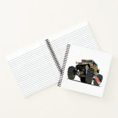 Carnet Camion monstre de dessin animé (Intérieur)