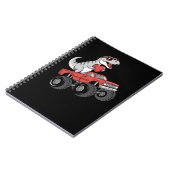 Carnet Camion Monstre de la Saint-Valentin T Rex Dinosaur (Côté gauche)