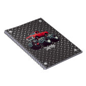 Carnet Camion monstre rouge (Côté Droit)