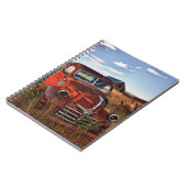 Carnet Camion orange de rouillement de Dodge avec la (Côté gauche)