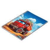 Carnet - Camion rouge (Côté gauche)