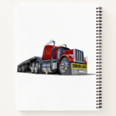 Carnet Camion semi-caricature (Dos)