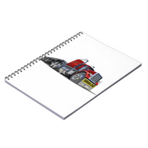 Carnet Camion semi-caricature
