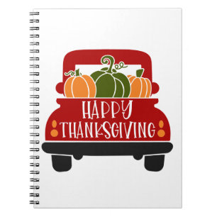 Carnet Camion Thanksgiving