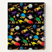 Carnet Camions de construction Astronaut Dinosaures dans  (Dos)
