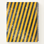 Carnet Camions de construction Nom de garçon de gros engi (Dos)