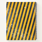 Carnet Camions de construction Nom de garçon de machineri (Dos)