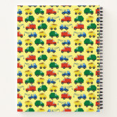 Carnet Camions de construction pour garçons Cute Kid's (Dos)