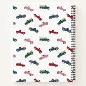 Carnet Camions légers garçon oeuvre d'art artiste (Dos)