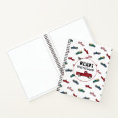 Carnet Camions légers garçon oeuvre d'art artiste (Intérieur)