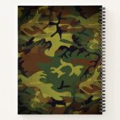 Carnet Cammo vert (Dos)