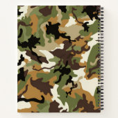 Carnet Camo Adaptive Personnalisé (Dos)