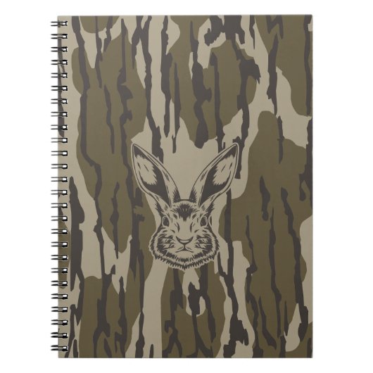 Carnet Camo Chasse Camo Bottomland Rabbit (Devant)