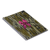 Carnet Camo Fille Ruban Rose Arc Bas Camo Bottom Lands (Côté Droit)