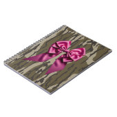 Carnet Camo Fille Ruban Rose Arc Bas Camo Bottom Lands (Côté gauche)