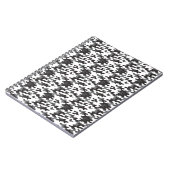 Carnet Camo noir et blanc (Côté gauche)