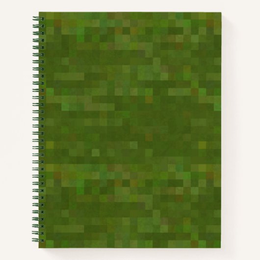 Carnet Camo Pixel de l'armée (Devant)