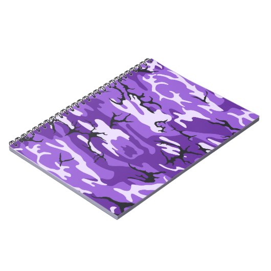Carnet Camo violet (Côté gauche)