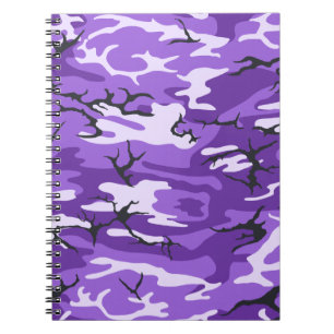 Carnet Camo violet