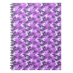 Carnet Camo violet