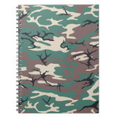 Carnet Camo Woodland (Devant)