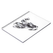 Carnet Camoflage gris Motoneige (Côté gauche)