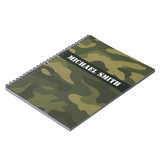 Carnet Camoflauge (Côté gauche)