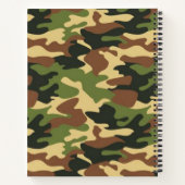Carnet camouflage (Dos)