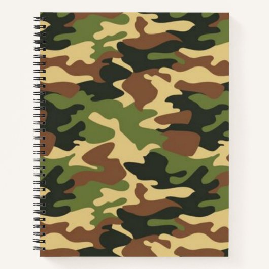 Carnet camouflage (Devant)