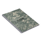 Carnet Camouflage ACU de l'armée sur mesure (Côté Droit)