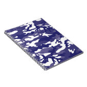 Carnet Camouflage bleu (Côté Droit)