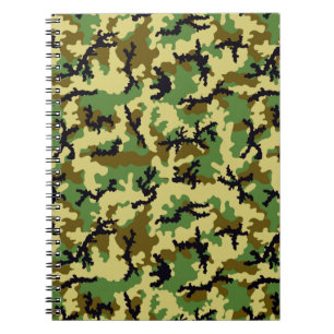 Carnet Camouflage des bois