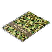 Carnet Camouflage des bois (Côté gauche)