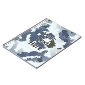 Carnet Camouflage d'hiver (Côté gauche)