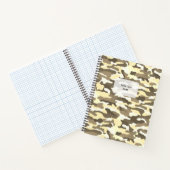 Carnet Camouflage du désert (Intérieur)