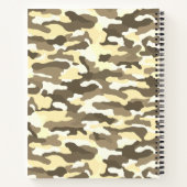 Carnet Camouflage du désert (Dos)