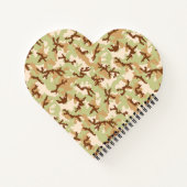 Carnet Camouflage du désert (Dos)