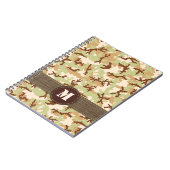 Carnet Camouflage du désert (Côté gauche)