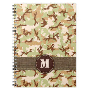 Carnet Camouflage du désert