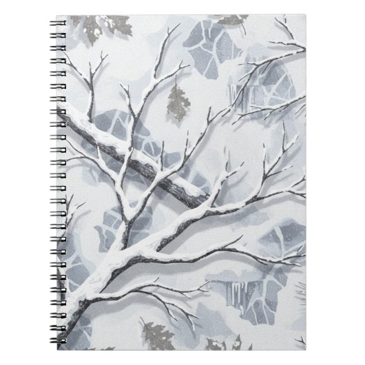 Carnet Camouflage Environnements enneigés (Devant)