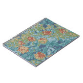 Carnet Camouflage et fleurs (Côté gauche)