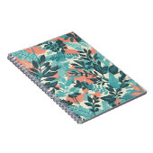 Carnet Camouflage Feuilles Abstraits (Côté Droit)