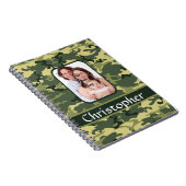 Carnet Camouflage forestier vert (Côté Droit)