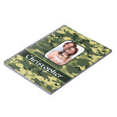 Carnet Camouflage forestier vert (Côté gauche)